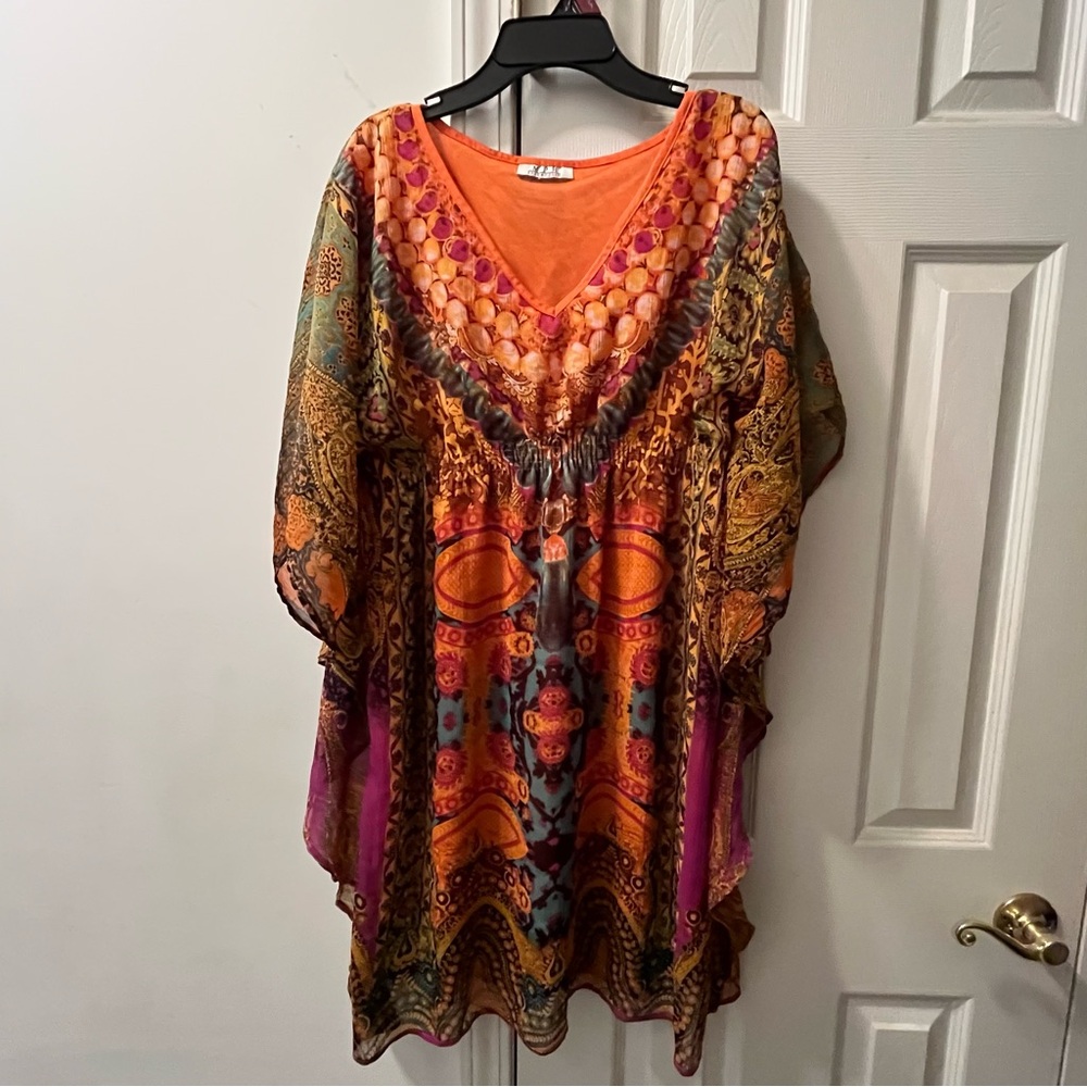 MPH Collection Colorful Bohemian Women's Dress